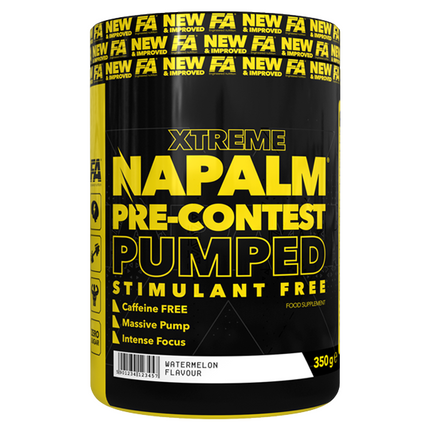 FA NAPALM® PRE-CONTEST POMPE STIM-FREE 350 grammes
