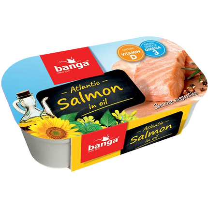 Zalm in olie